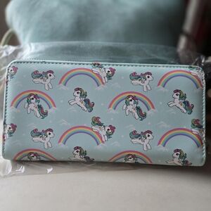Loungefly Pastel Unicorn and Rainbow Wallet